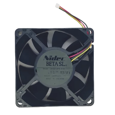 12V DC FAN NIDEC 70x70x25 - 12V DC FAN NIDEC 70x70x25