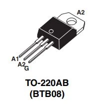 BTB 08-400C - BTB 08-400C - Triac