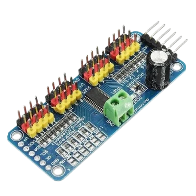 PCA9685 16 Kanal 12 Bit PWM - Servo I2C Modül - PCA9685 16 Kanal 12 Bit PWM - Servo I2C Modül